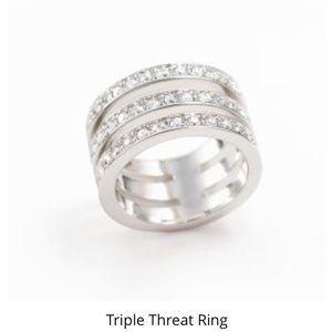 Triple threat ring